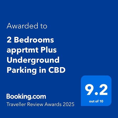 2 Bedrooms Apprtmt Plus Underground Parking In Cbd Christchurch Dış mekan fotoğraf