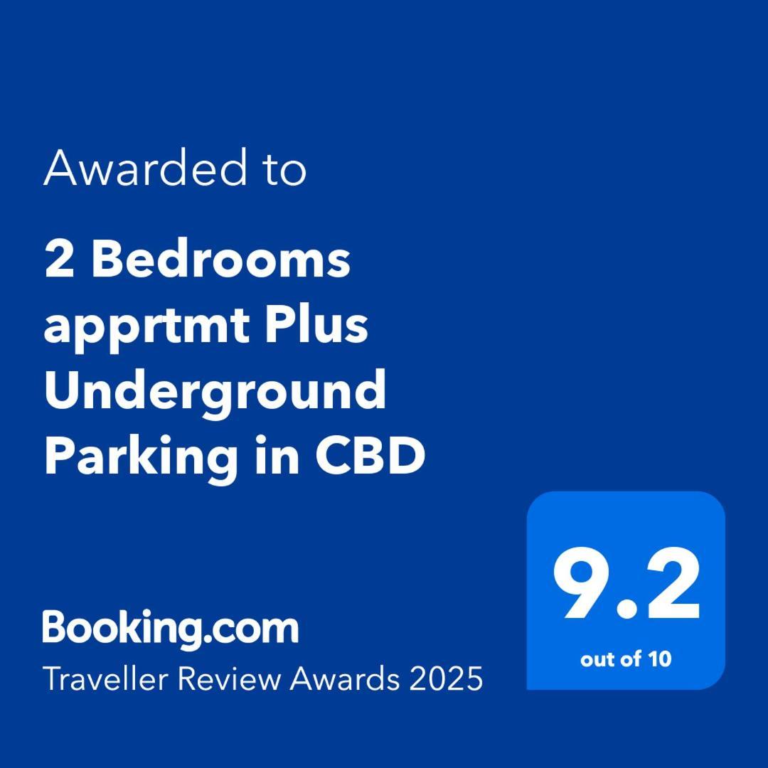 2 Bedrooms Apprtmt Plus Underground Parking In Cbd Christchurch Dış mekan fotoğraf